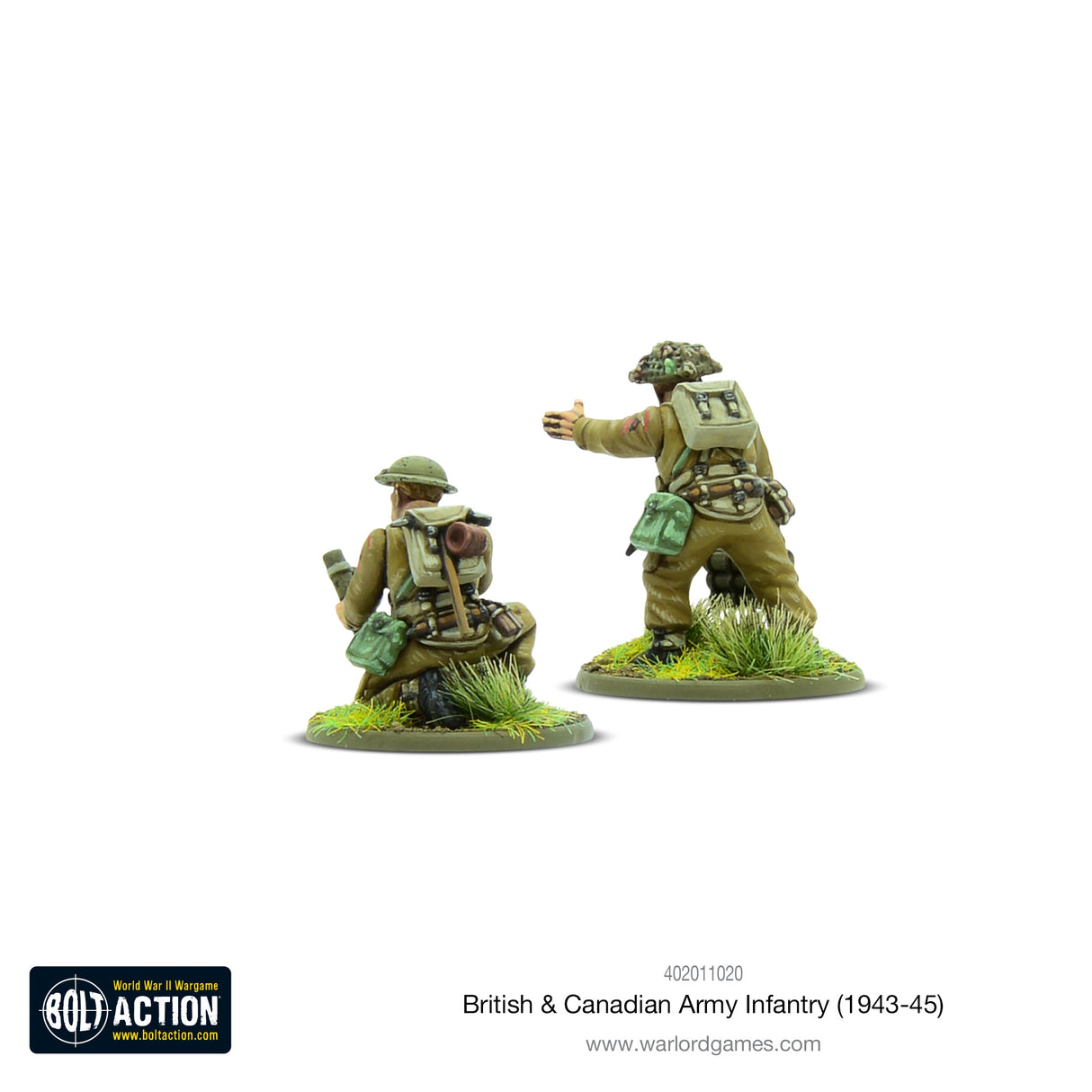 Warlord Games British & Canadian Army infantry (1943-45) Miniatures