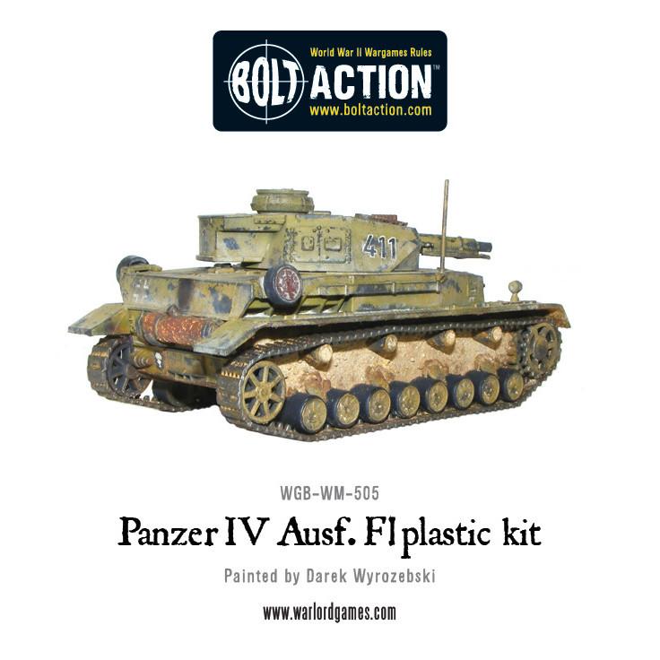 Warlord Games Panzer IV Ausf. F1/G/H Medium Tank Scale Model
