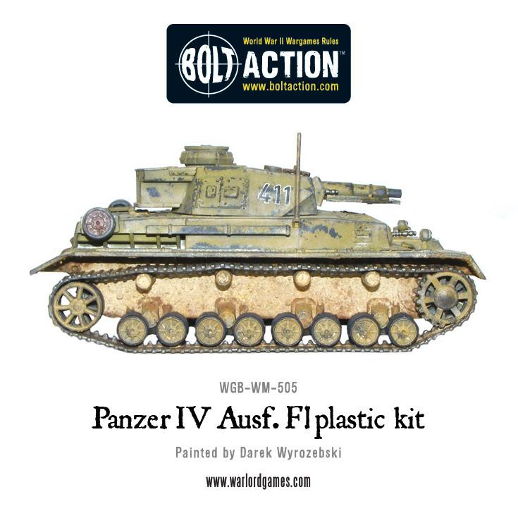 Warlord Games Panzer IV Ausf. F1/G/H Medium Tank Scale Model
