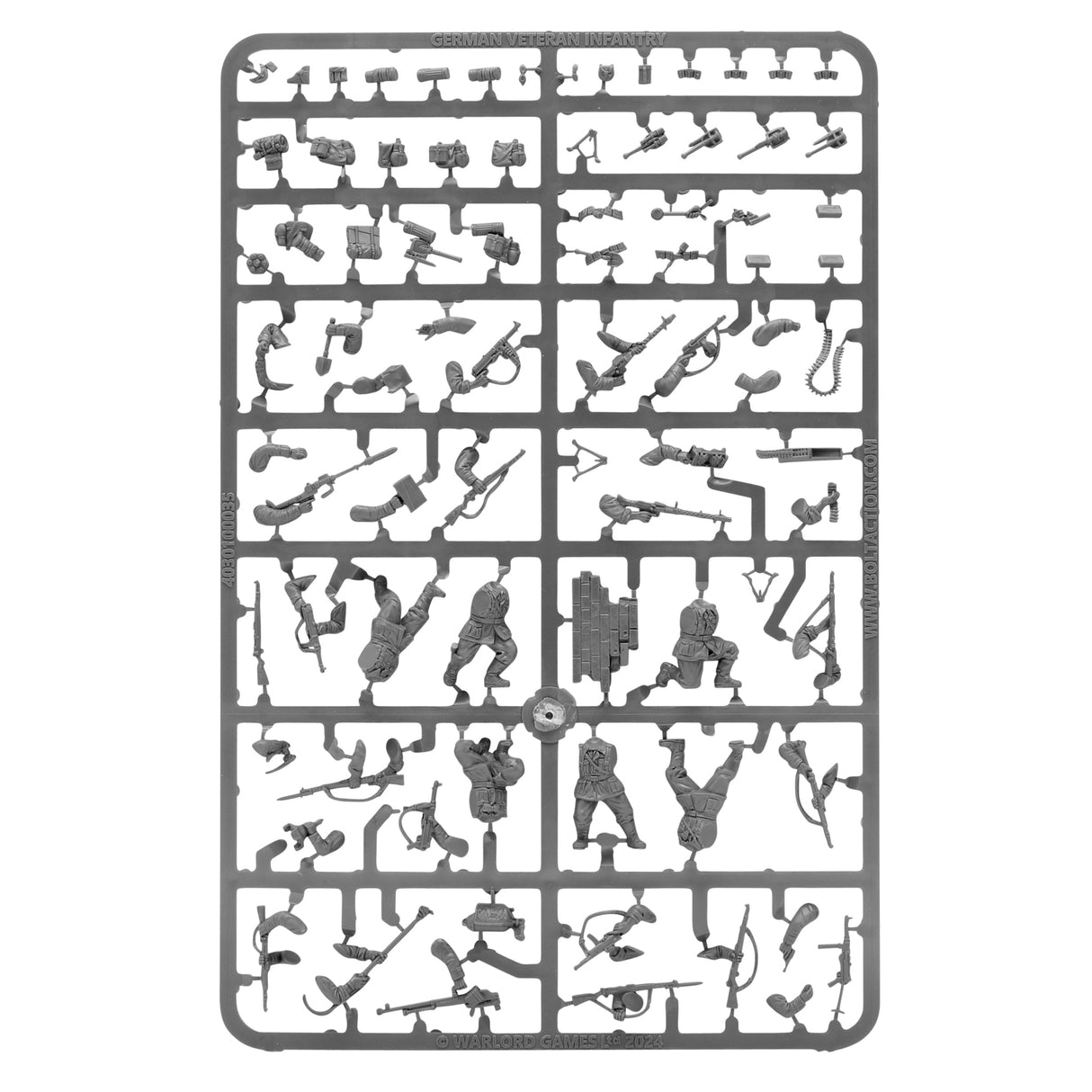 Warlord Games German Veteran Infantry Platoon Scale Model