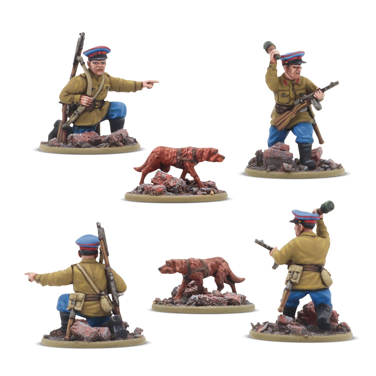 Warlord Games Soviet Army Infantry Platoon Scale Model