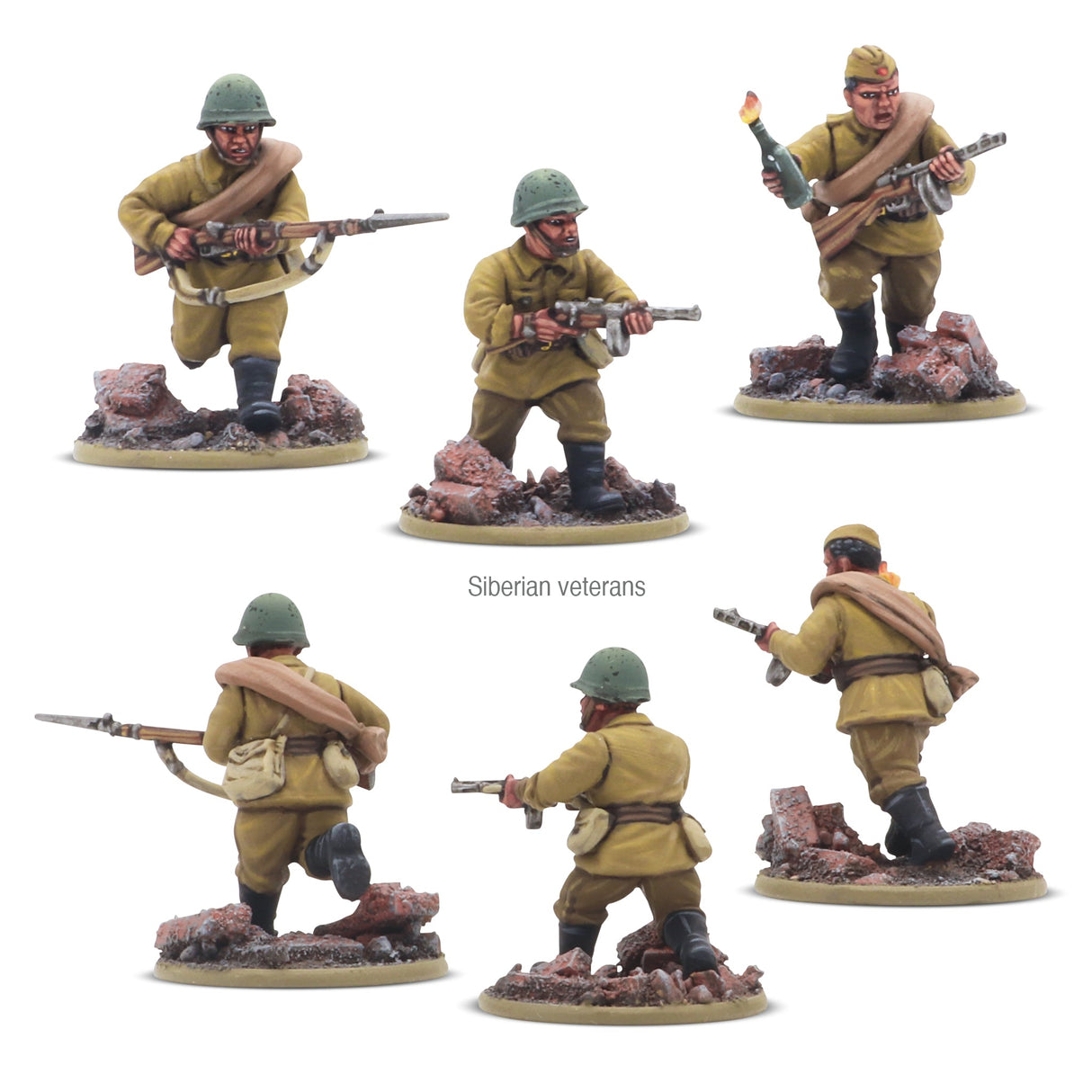Warlord Games Soviet Army Infantry Platoon Scale Model