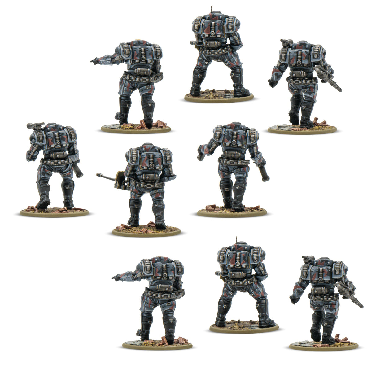 Warlord Stahltruppen Heavy Infantry Scale Model