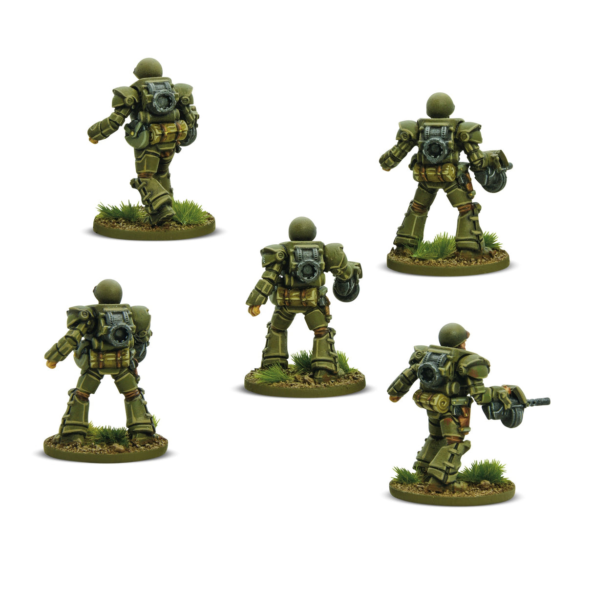 Warlord Games Konflikt '47 US Heavy infantry Miniatures