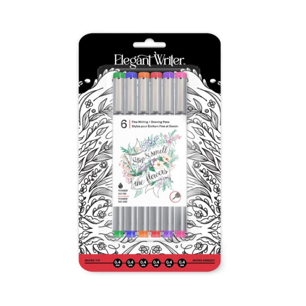 Speedball Elegant Writer Drawing Set, 6 pcs