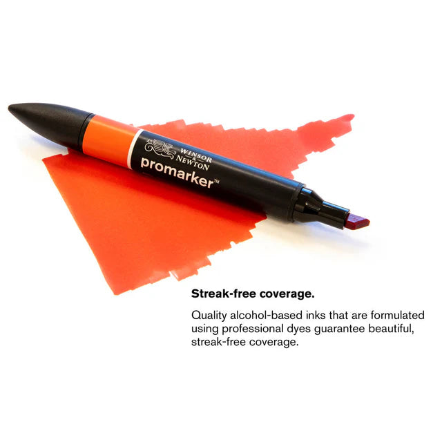 Winsor & Newton Promarker Graphic Marker Mid Tones Set, 6 pcs.