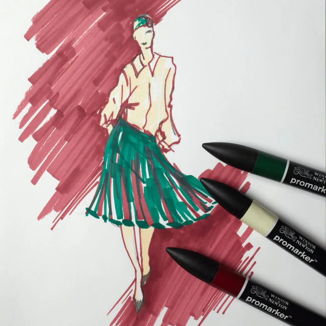Winsor & Newton Promarker Graphic Marker Rich Tones Set, 3 pcs.