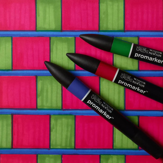Winsor & Newton Promarker Graphic Marker Vibrant Tones 1 Set, 3 pcs.