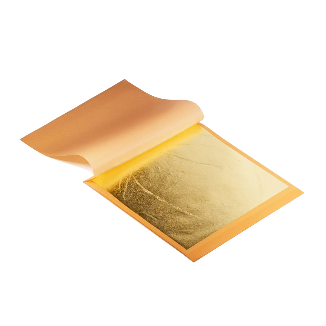 Phoenix Imitation Gold Leaves, 25 pcs., 14x14 cm