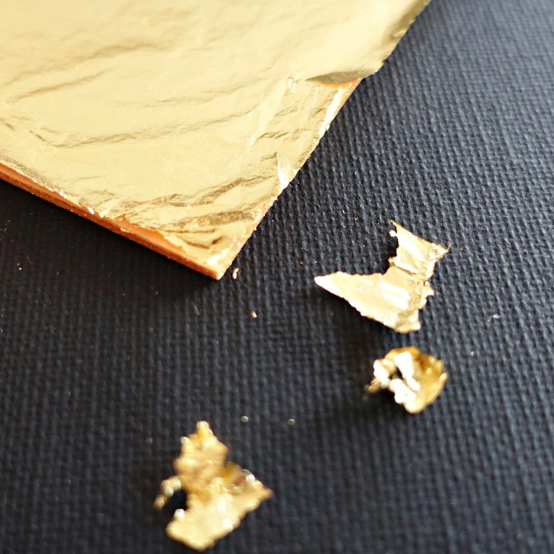 Phoenix Imitation Gold Leaves, 25 pcs., 14x14 cm