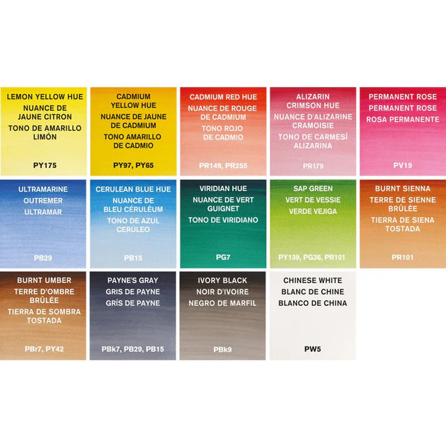 Winsor & Newton Cotman Field Travel Set, 14 Half-Pans