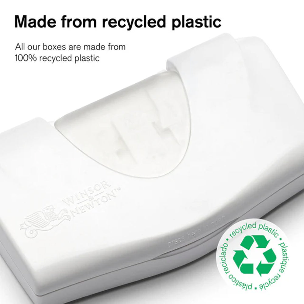 Winsor & Newton Cotman Watercolour Palette Pocket Set, 12 Half Pans