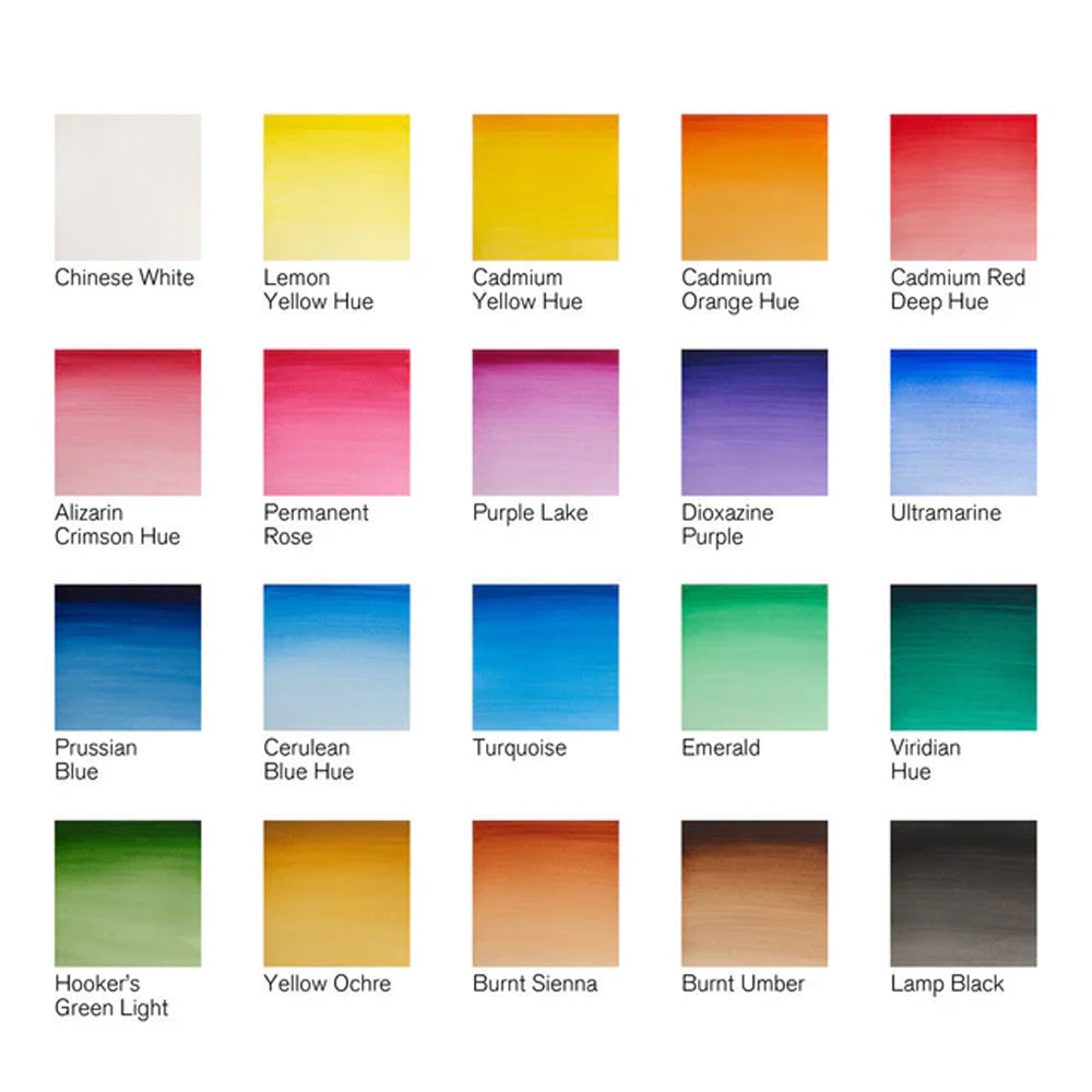 Winsor & Newton Cotman Watercolour Set, 20x5 ml