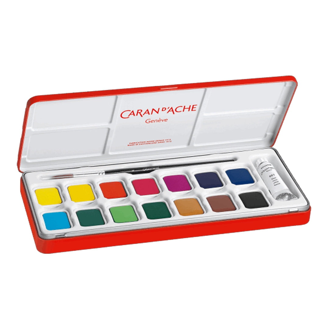 Caran d'Ache Studio Gouache Set of 15 Colors