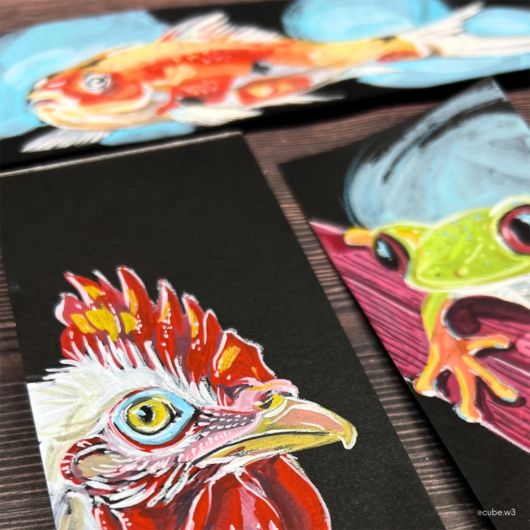 Hahnemühle Black Bookmark Pad, 250 gsm