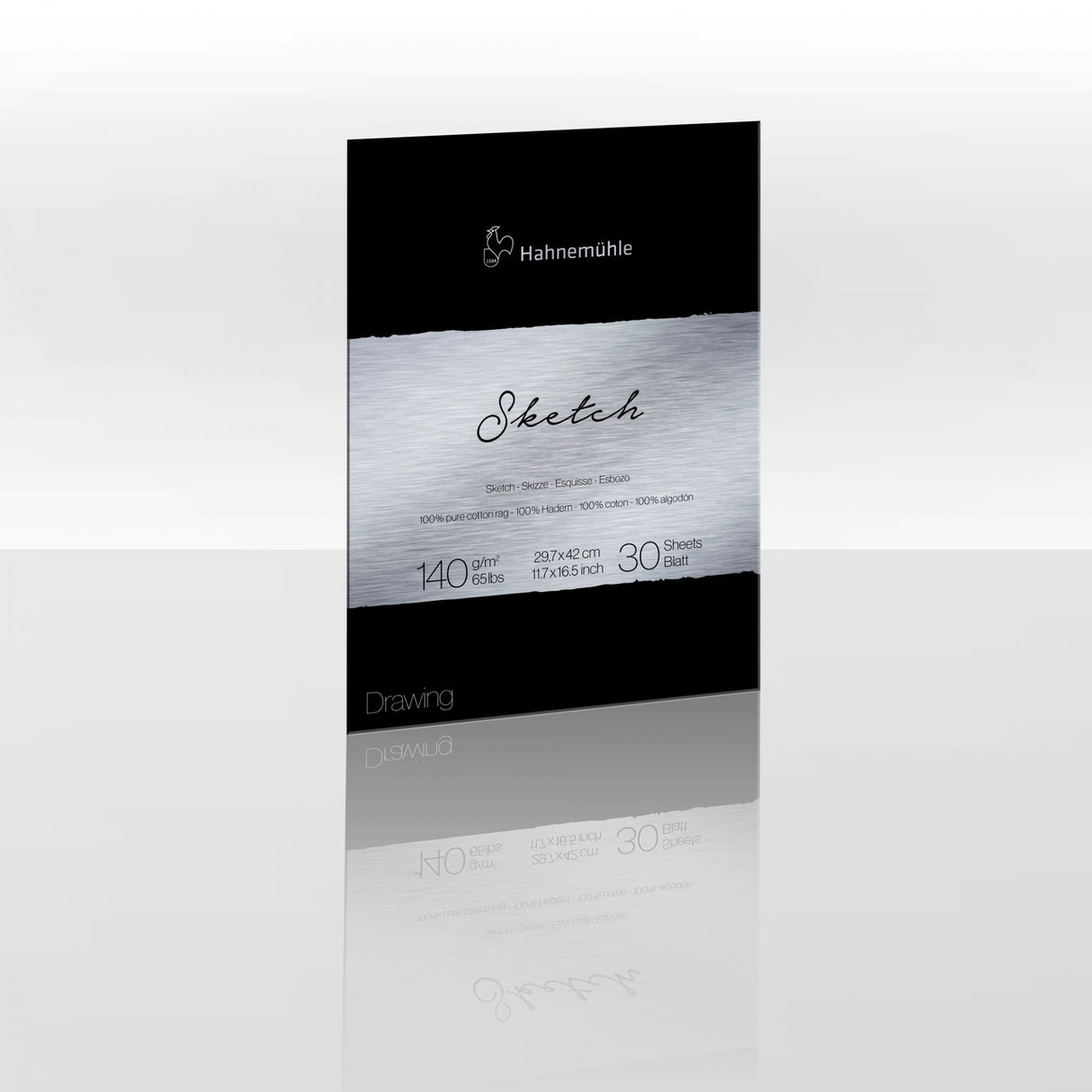 Hahnemühle Sketch popieriaus bloknotas, 30 lapų, 140 gsm