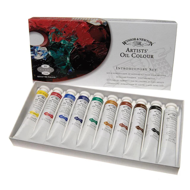 Winsor & Newton Artists' Oil Colour Introductory Set, 10x21 ml