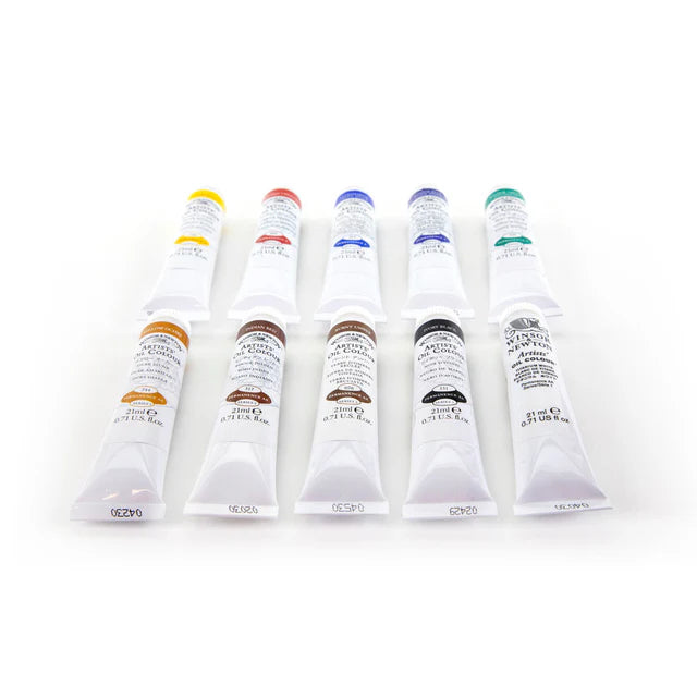 Winsor & Newton Artists' Oil Colour Introductory Set, 10x21 ml