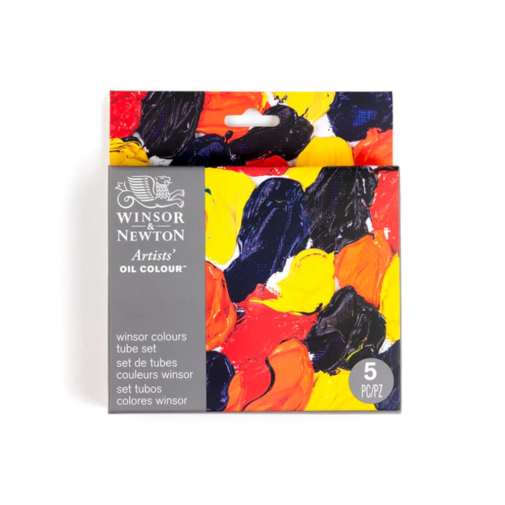 Winsor & Newton Artists' Oil Colour Winsor Set, 5x37 ml