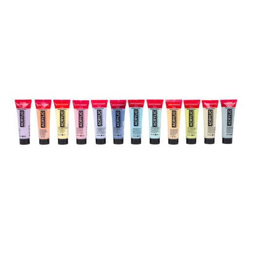 Amsterdam Acrylic Paint Pastel Set, 12x20 ml