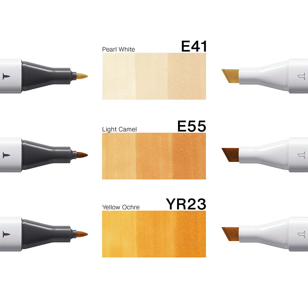 Copic Classic Designer Collection Desert Sand Tints, Set of 3
