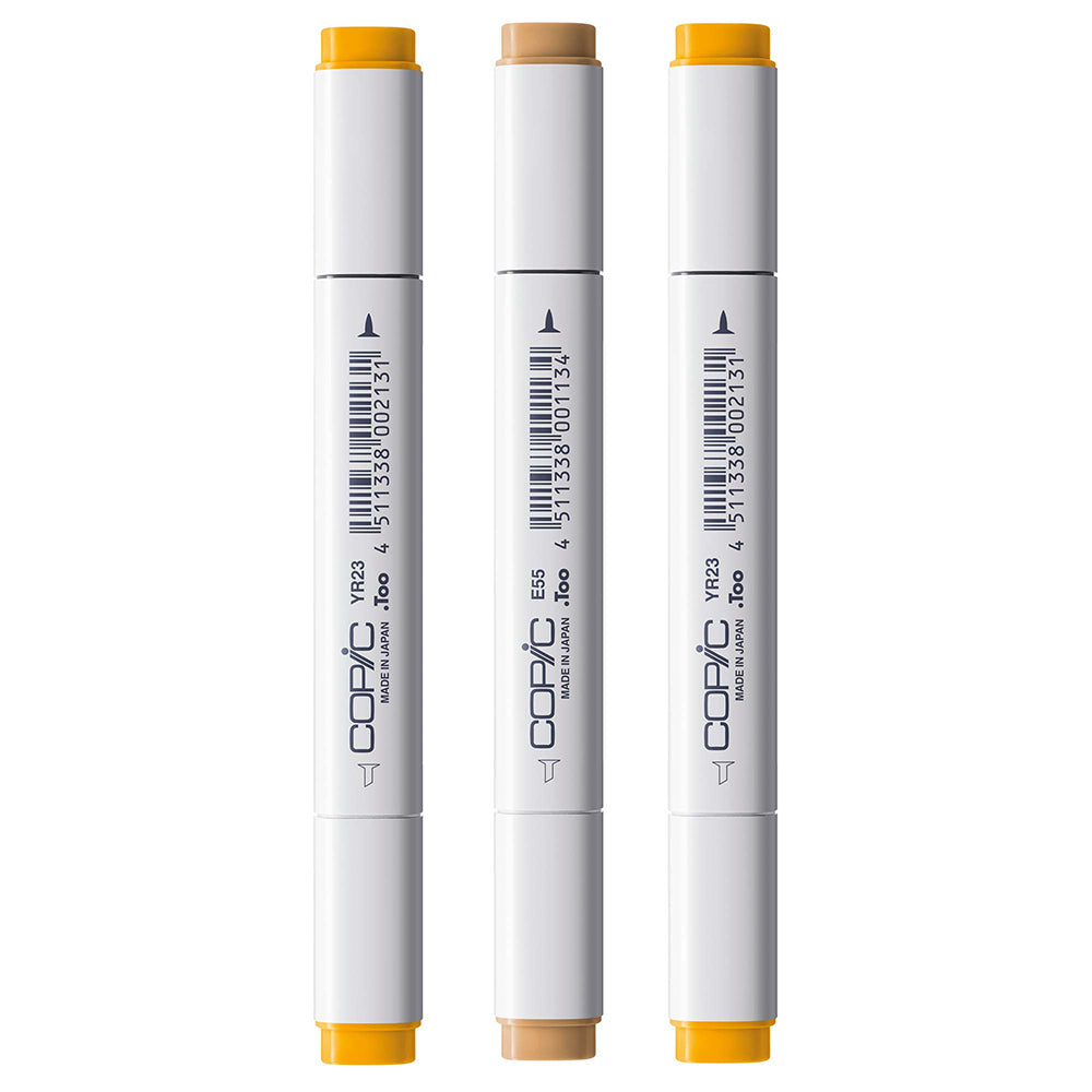 Copic Classic Designer Collection Desert Sand Tints, Set of 3