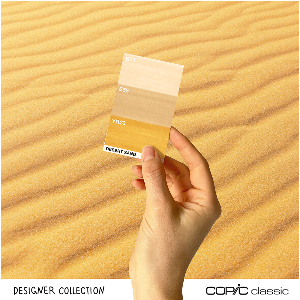 Copic Classic Designer Collection Desert Sand Tints, Set of 3