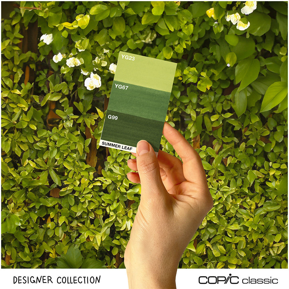 Copic Classic Designer Collection Summer Leaf Tints, Set of 3