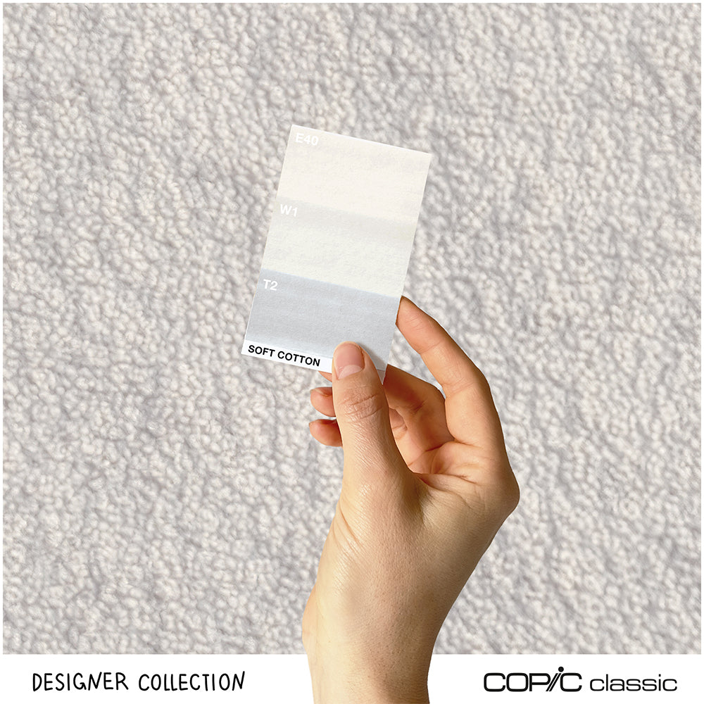 Copic Classic Designer Collection Soft Cotton Tints, Set of 3
