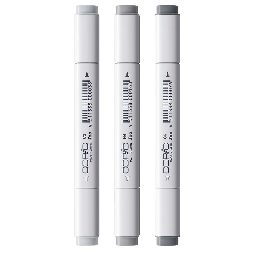 Copic Classic Designer Collection Steel Structure Tints, Set of 3