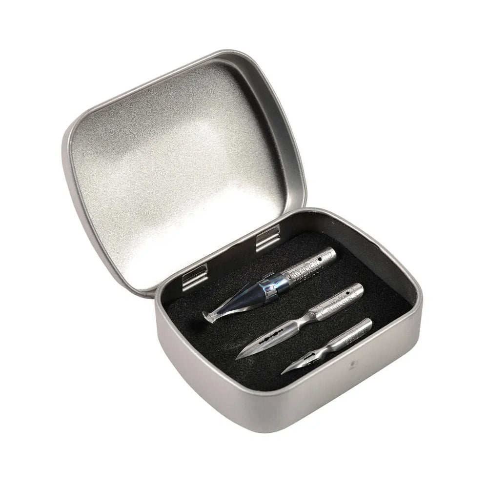 Brause Box of 6 Metal Drawing Nibs