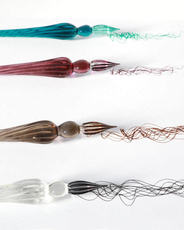 Jacques Herbin Glass Nib Pen, Round, 18 cm