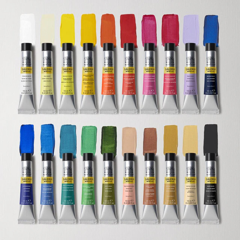 Winsor & Newton Galeria Acrylic Set, 20x12 ml