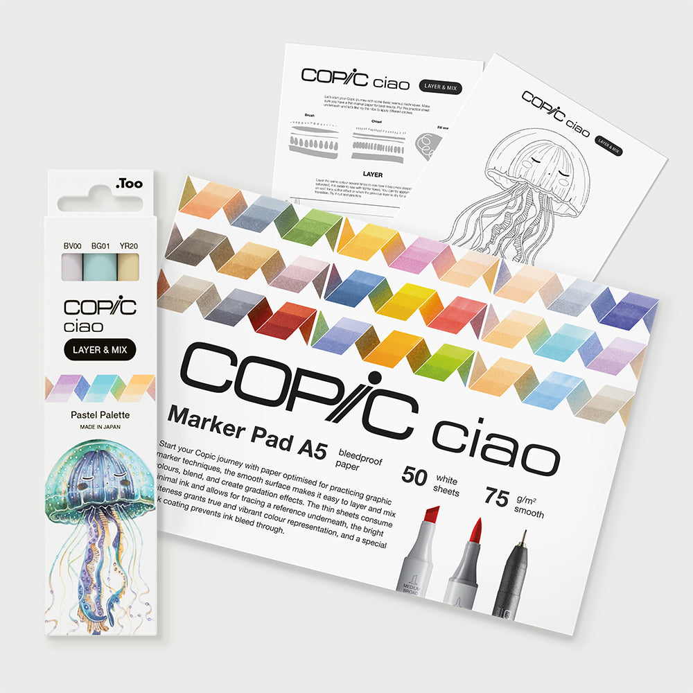 Copic Ciao Layer & Mix Pastel Starter Pack