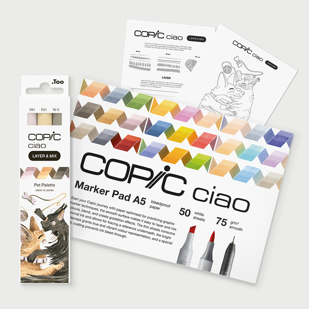 Copic Ciao Layer & Mix Pet Starter Pack