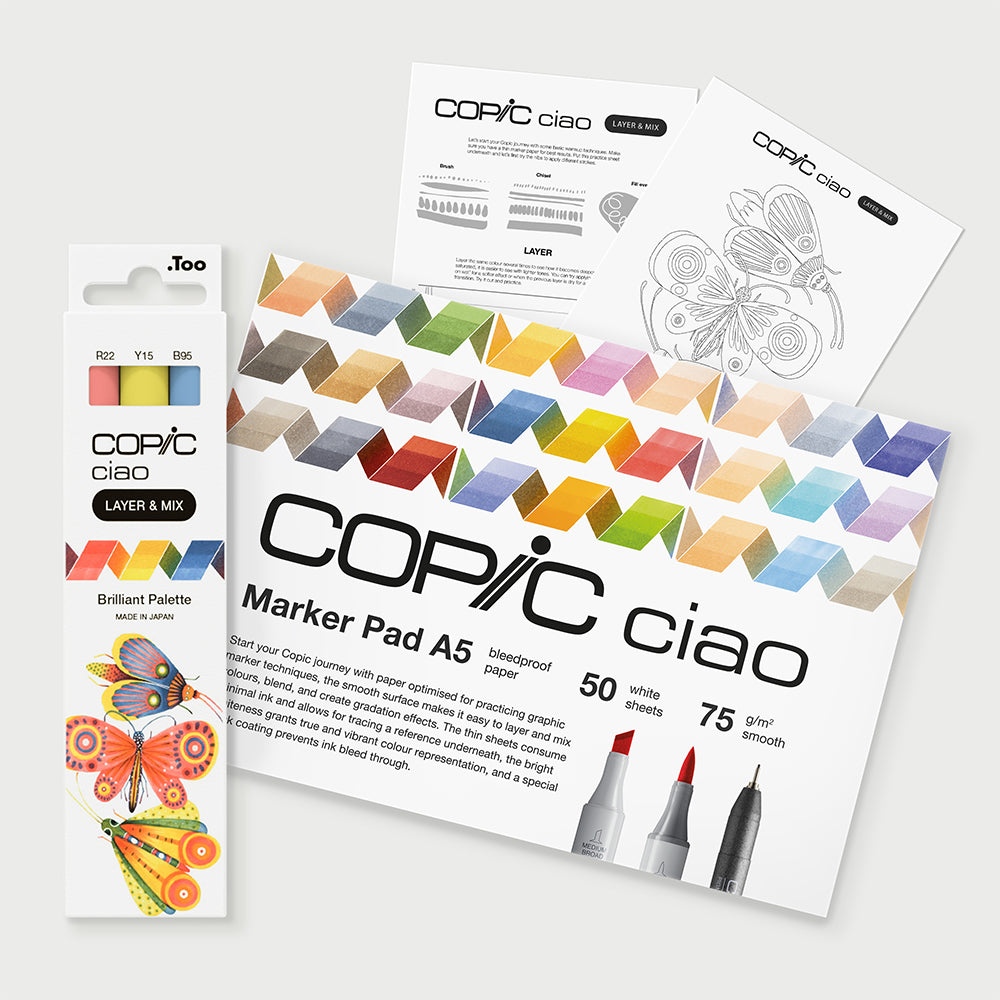 Copic Ciao Layer & Mix Brilliant Starter Pack