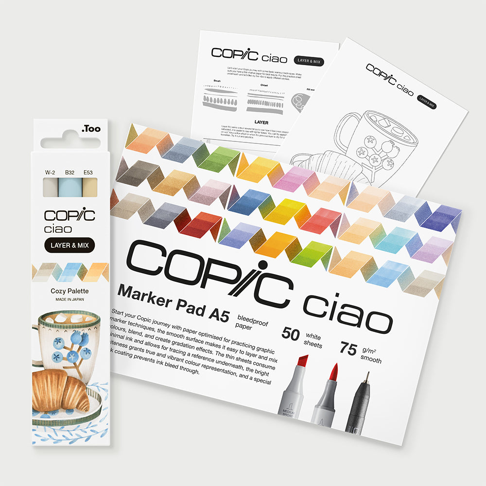 Copic Ciao Layer & Mix Cozy Starter Pack