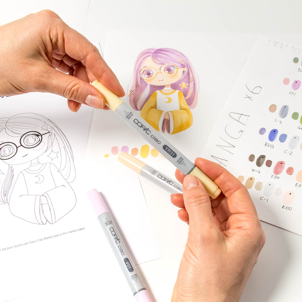 Copic Ciao Layer & Mix Sunset Starter Pack