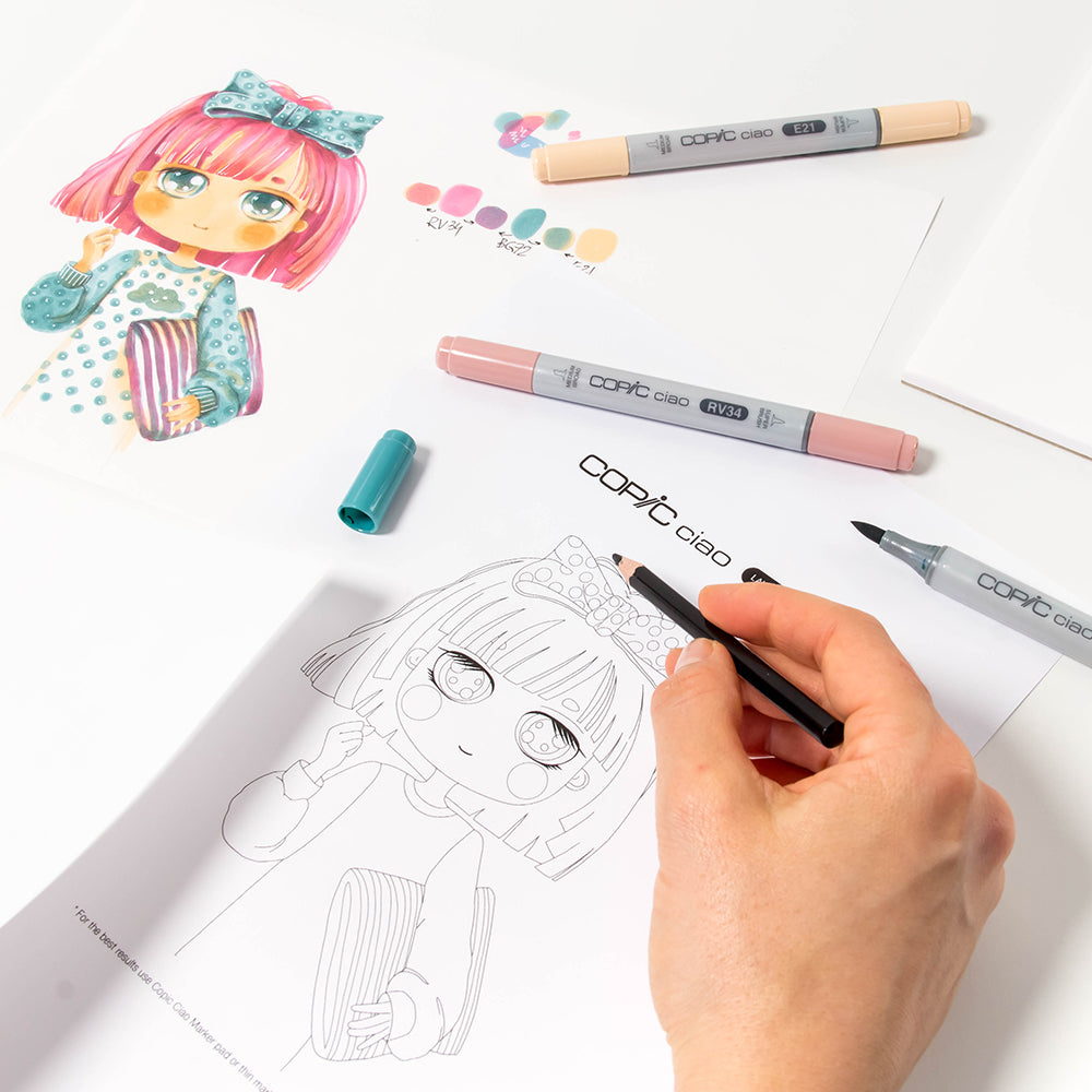 Copic Ciao Layer & Mix Vibrant Starter Pack