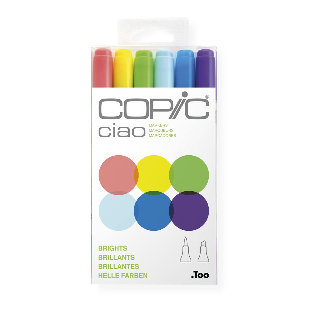 Copic Ciao Theme Set Brights, 6 pcs.