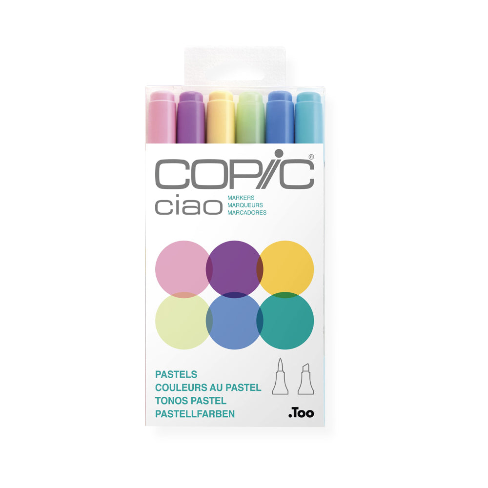 Copic Ciao Theme Set Pastels, 6 pcs.