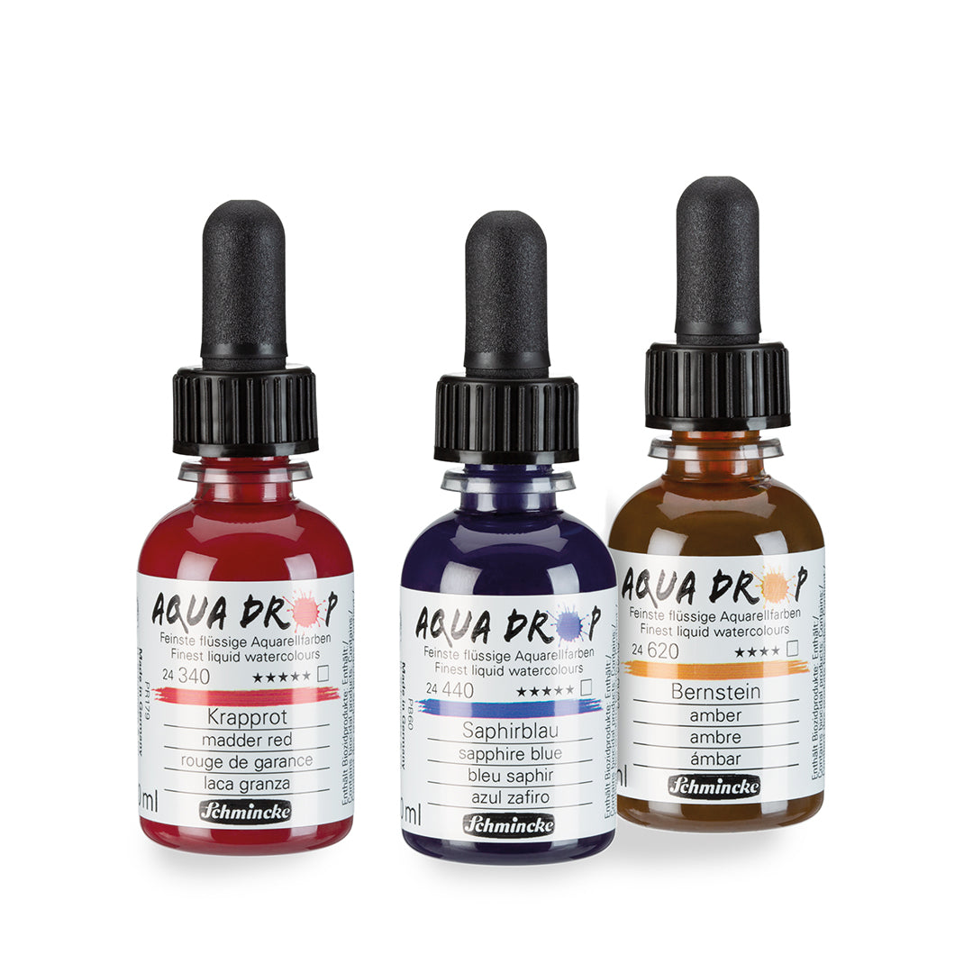 Schmincke Aqua Drop Liquid Watercolours