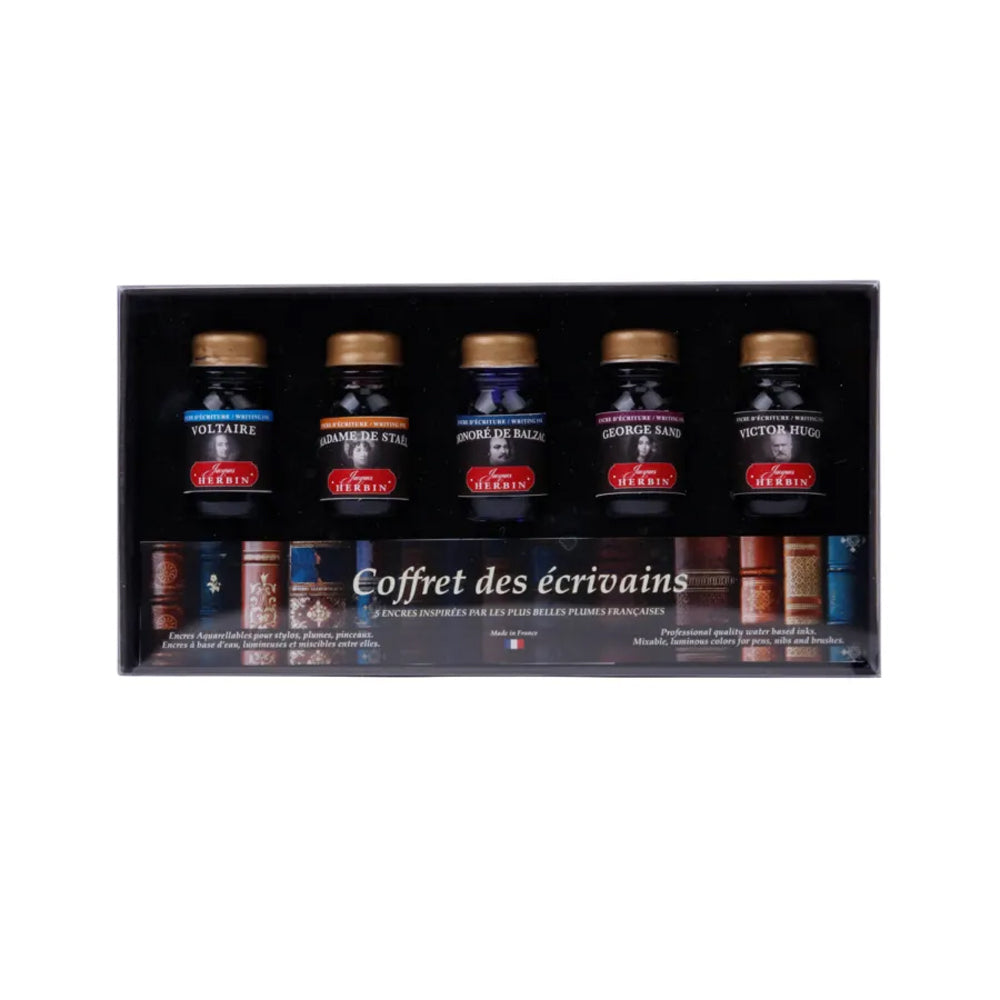 Jacques Herbin Ink Set of Writers, 5 pcs.
