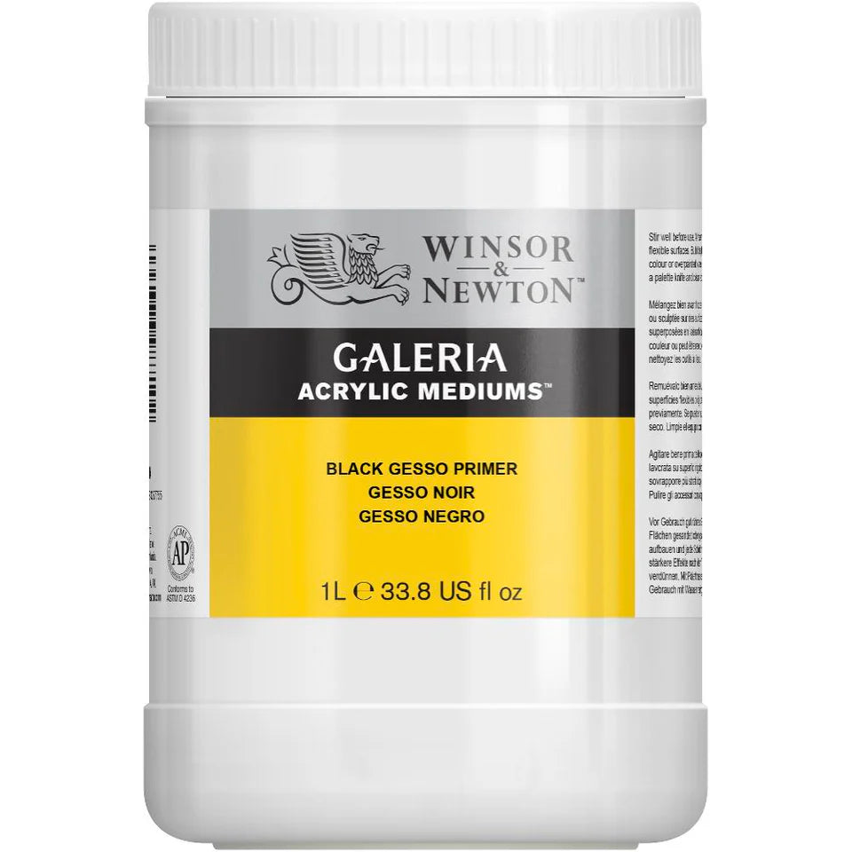 Winsor & Newton Galeria Black Gesso Primer
