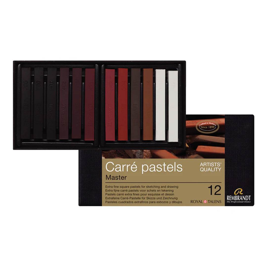 Rembrandt Carré Master Pastel Set, 12 colours