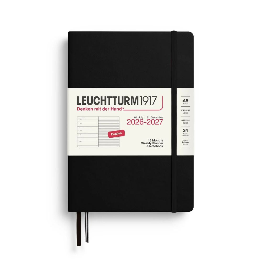 Leuchtturm1917 Weekly Planner, 18 Months (2026–2027)