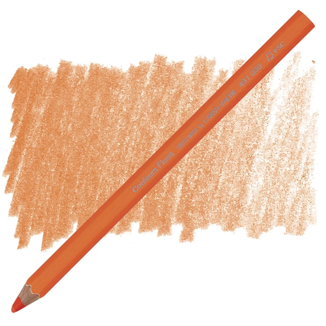 Caran d'Ache MAXI Fluo Pencils