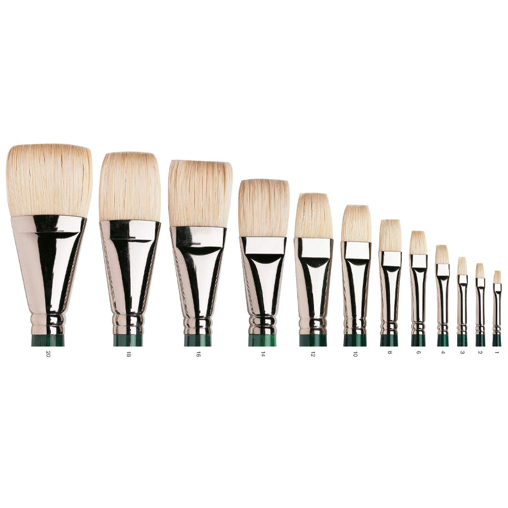 Winsor & Newton Winton Hog Flat/Bright Brush