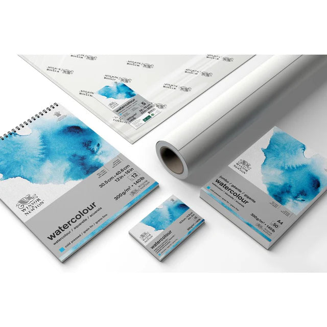 Winsor & Newton Watercolour Paper Pad, 12 sheets, 300 gsm