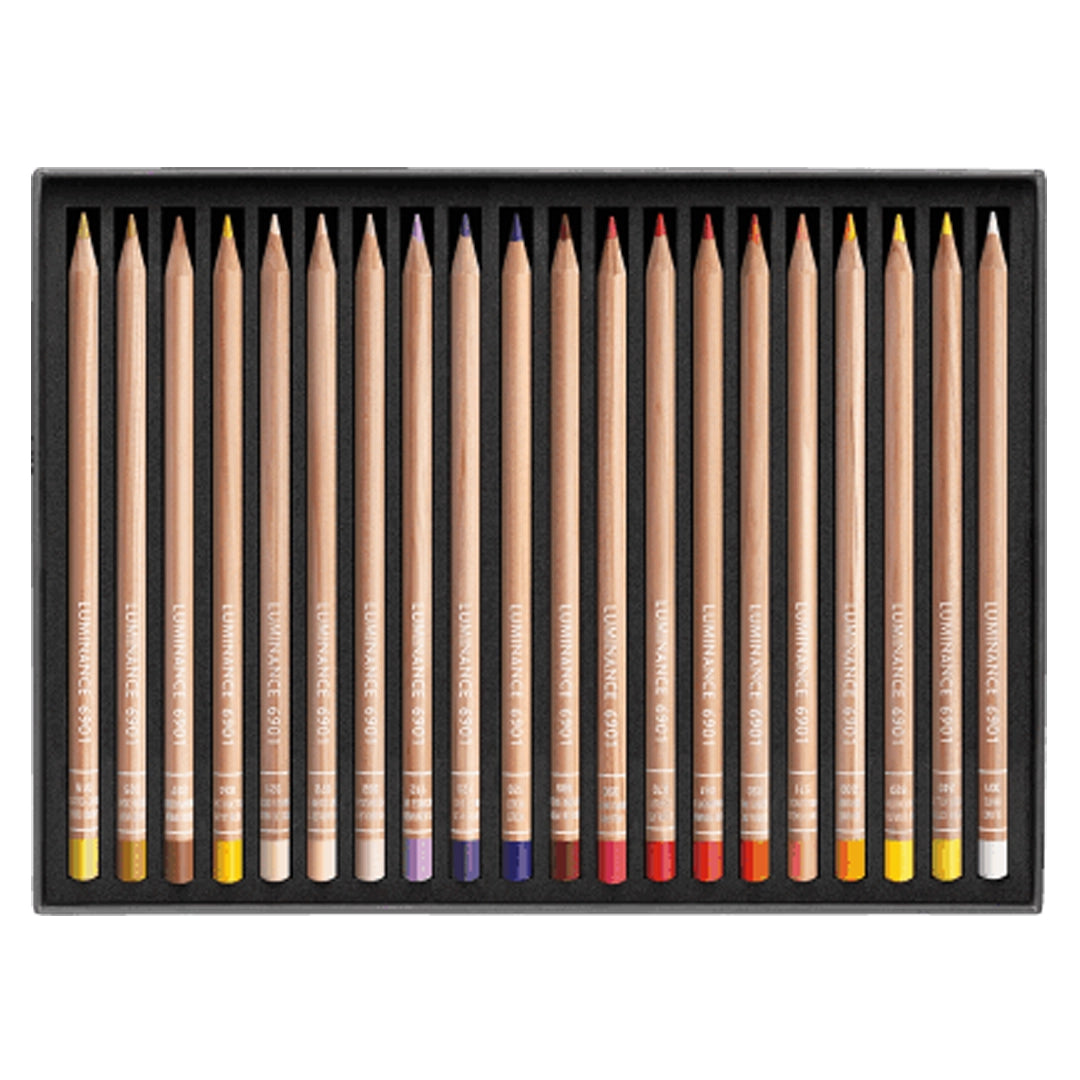 Caran d'Ache LUMINANCE Colored Pencils Set of 40